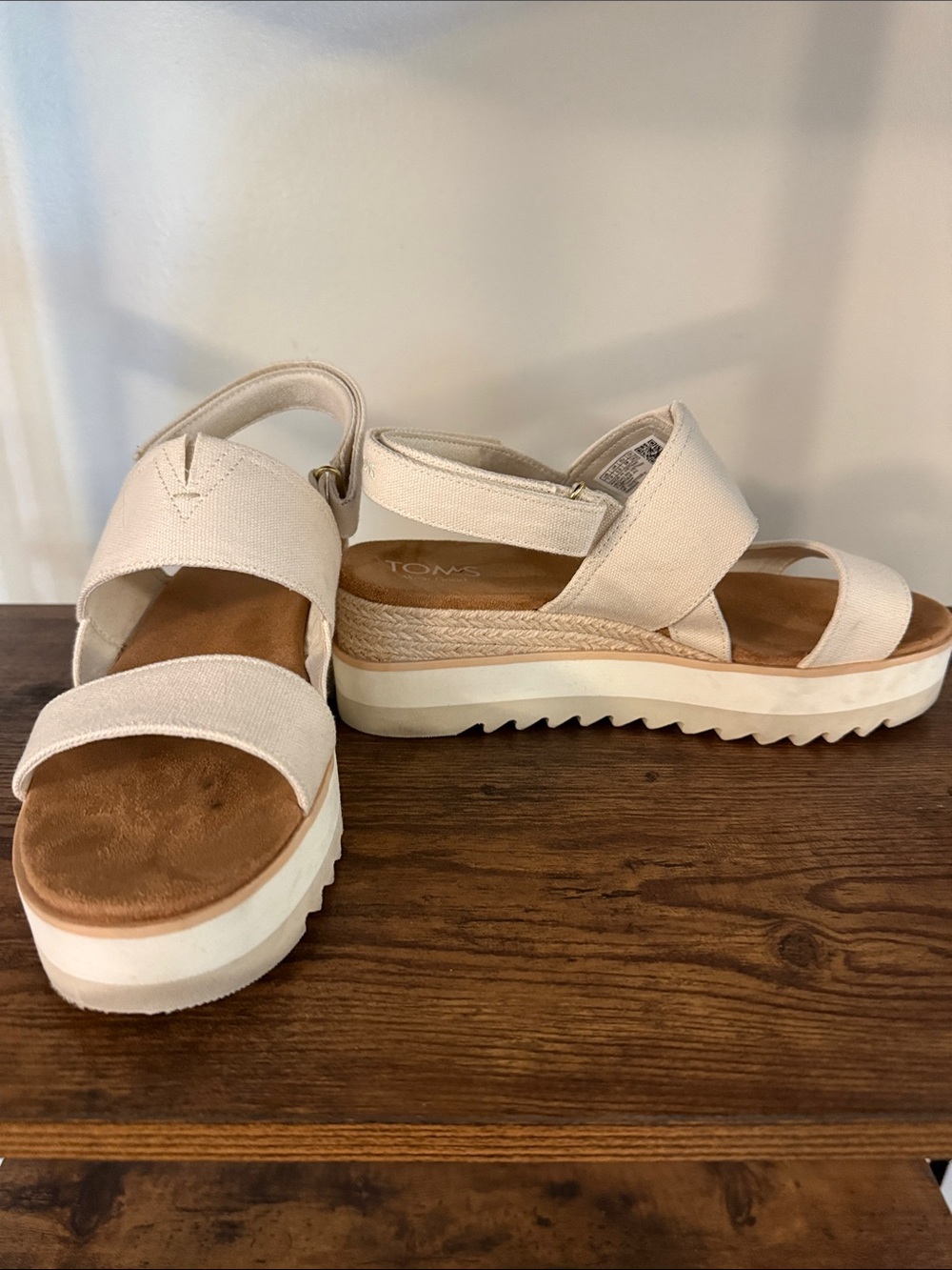 TOMS Emilia Wedge Slingback Sandals